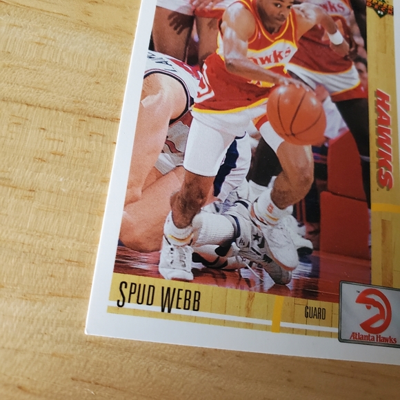 Spud Web Atlanta Hawks Basketball Card 251 NBA - Picture 4 of 11